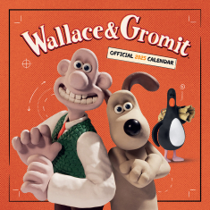Wallace And Gromit  - 2025 Square Calendar i gruppen MERCHANDISE / Merch / Film-Musikkkal hos Bengans Skivbutik AB (5563897)