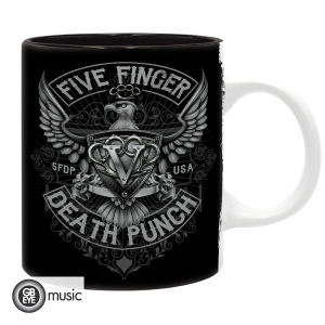 Five Finger Death Punch - Mug - 320 Ml - Eagle i gruppen MERCHANDISE / Kopp / Heavy Metal hos Bengans Skivbutik AB (5564636)