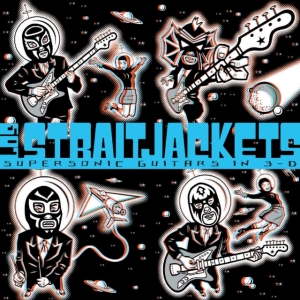 Los Straitjackets - Supersonic Guitars In 3-D (Clear Wi i gruppen Annet /  hos Bengans Skivbutik AB (5565249)