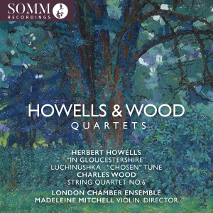 London Chamber Ensemble Madeleine - Howells & Wood: Quartets i gruppen CD hos Bengans Skivbutik AB (5565343)