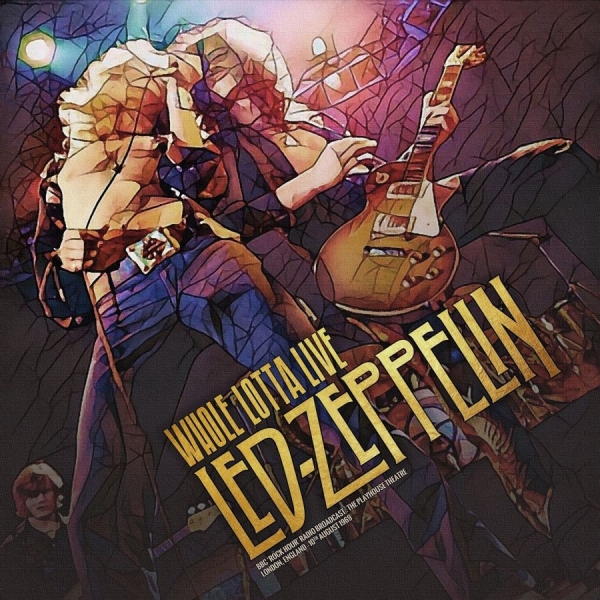 Led Zeppelin - Whole Lotta Live (Yellow Vinyl Lp) i gruppen VINYL / Metal hos Bengans Skivbutik AB (5565397)
