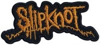 Slipknot - Patch Orange Logo (9,8 X 4,3 Cm) i gruppen MERCHANDISE / Tøypatch / Heavy Metal hos Bengans Skivbutik AB (5565603)
