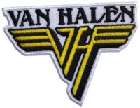 Van Halen - Patch Text & Logo (8,1 X 6,2 Cm) i gruppen MERCHANDISE / Tøypatch / Heavy Metal hos Bengans Skivbutik AB (5565612)