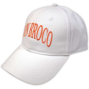 Don Broco - Orange Logo Wht Baseball Cap i gruppen MERCHANDISE / Merch / Metal hos Bengans Skivbutik AB (5565633)