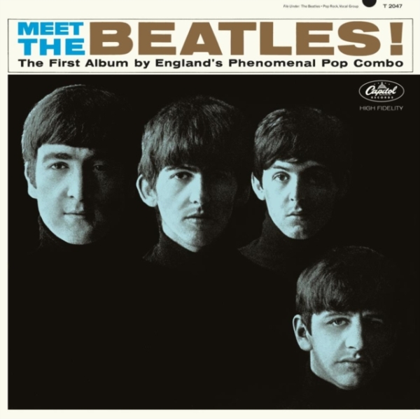 The Beatles - Meet The Beatles i gruppen VINYL / Pop-Rock hos Bengans Skivbutik AB (5565698)