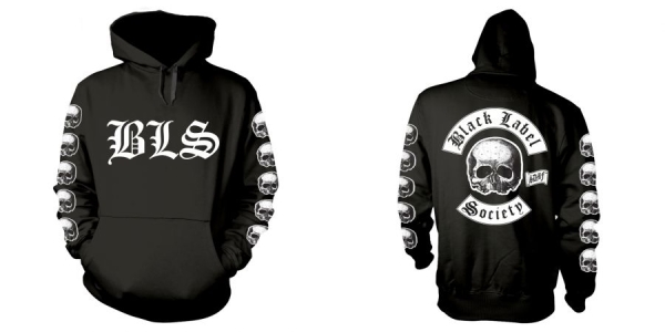 Black Label Society - Hood -  Logo (Xxl) i gruppen MERCH / Klær / Hettegensere hos Bengans Skivbutik AB (5565780)