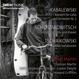 Lionel Martin - Kabalevsky, Shostakovich & Tchaikov i gruppen CD hos Bengans Skivbutik AB (5565914)