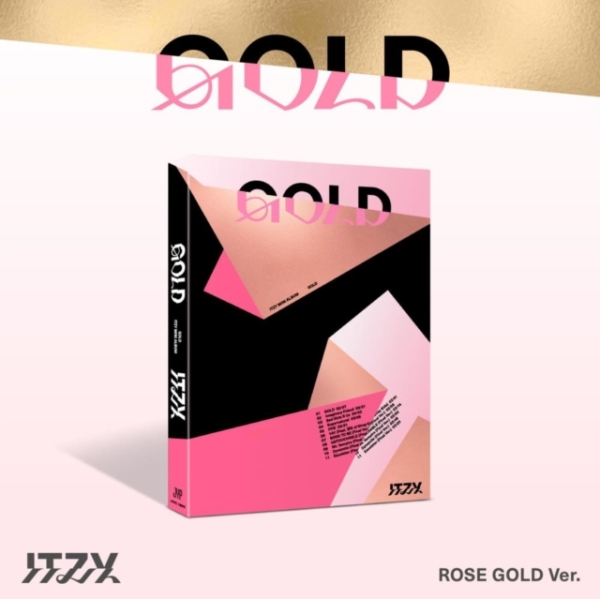 Itzy - Gold (Rose Gold Ver.) i gruppen CD / K-Pop hos Bengans Skivbutik AB (5566176)