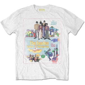 Beatles - Ysm Vintage Movie Poster Wht T-Shirt  (L) i gruppen MERCHANDISE / T-shirt / Pop-Rock hos Bengans Skivbutik AB (5566294)