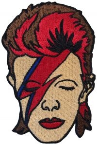Bowie David - Patch Ziggy Face (9,3 X 6,2 Cm) i gruppen MERCHANDISE / Tøypatch / Pop-Rock hos Bengans Skivbutik AB (5566834)