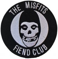Misfits - Patch Fiend Club (9 Cm) i gruppen MERCHANDISE / Tøypatch / Pop-Rock hos Bengans Skivbutik AB (5566836)