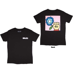 Idles - Cartoon Flower Uni Bl T-Shirt  (S) i gruppen -Start Tshirt hos Bengans Skivbutik AB (5566898)