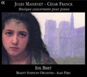 Massenet/Franck - Musique Concertante Pour Piano i gruppen Externt_Lager / Naxoslager hos Bengans Skivbutik AB (556711)