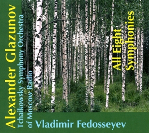 Glasunov Alexander - The Complete Symphonies i gruppen CD / Klassisk hos Bengans Skivbutik AB (5567743)