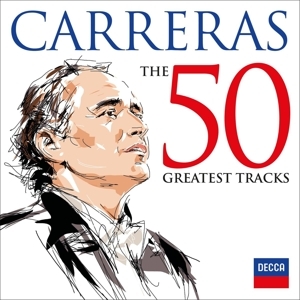 Jose Carreras - 50 Greatest Tracks i gruppen CD / Klassisk hos Bengans Skivbutik AB (5567782)