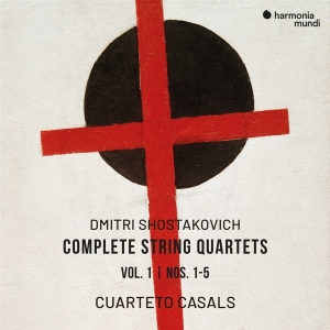 Cuarteto Casals - Dmitri Shostakovich: Complete String Quartets Vol. 1 - Nos. 1-5 i gruppen Annet /  hos Bengans Skivbutik AB (5567824)