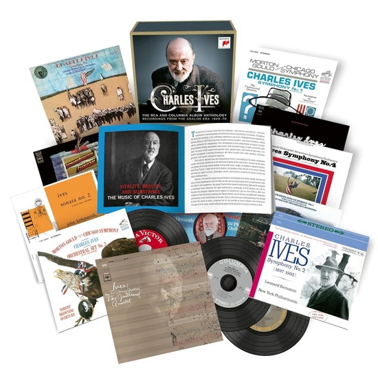 Various Artists - Charles Ives - The Rca And Columbia Album Anthology - Recordings From The Analog Era 1945-76 i gruppen CD / Klassisk hos Bengans Skivbutik AB (5567938)