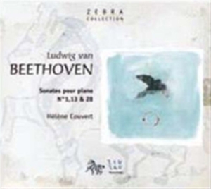 Beethoven: Couvert - Sonatas For Piano Nos 1, 13, 28 i gruppen CD / Klassisk hos Bengans Skivbutik AB (556808)