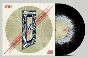 Bombus - Your Blood (Splatter Black/White Vinyl) i gruppen VINYL hos Bengans Skivbutik AB (5568558)