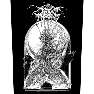 Darkthrone - Lone Pines Of The Lost Planet Back Patch i gruppen MERCHANDISE / Merch / Metal hos Bengans Skivbutik AB (5569041)