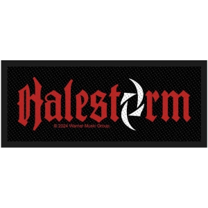 Halestorm - Logo Standard Patch i gruppen MERCHANDISE / Merch / Metal hos Bengans Skivbutik AB (5569046)