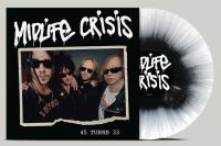 Midlife Crisis - 45 Turns 33 (Splatter Black/White Vinyl) i gruppen VINYL hos Bengans Skivbutik AB (5569210)