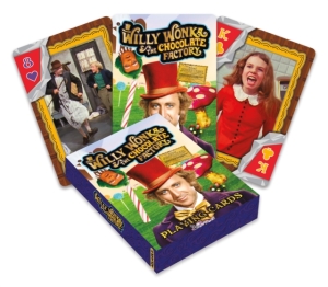 Willy Wonka - Willy Wonka Playing Cards i gruppen MERCHANDISE / Selskapsspill / Soundtrack hos Bengans Skivbutik AB (5569315)
