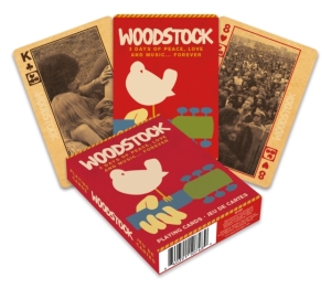 Woodstock - Woodstock Playing Cards i gruppen MERCHANDISE / Selskapsspill / Pop-Rock hos Bengans Skivbutik AB (5569321)
