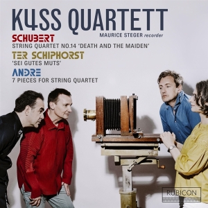 Kuss Quartett & Maurice Steger - Schubert: String Quartet No.14 'Death & The Maiden' i gruppen CD hos Bengans Skivbutik AB (5569612)