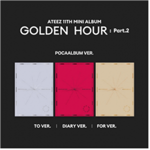 Ateez - Golden Hour : Part 2 (Pocaalbum Ver.) i gruppen VI TIPSER / Fredagsutgivelser / Fredag 29 november 2024 hos Bengans Skivbutik AB (5570156)