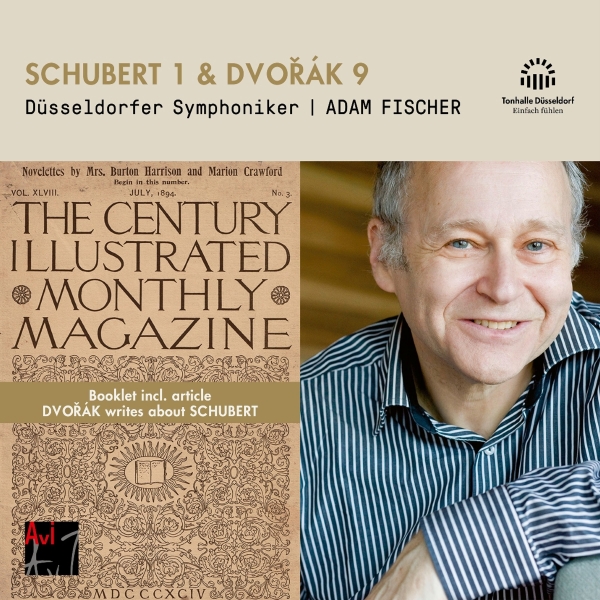 Adam Fischer & Düsseldorfer Symphoniker - Schubert 1 & Dvorák 9 i gruppen CD / Klassisk hos Bengans Skivbutik AB (5570583)