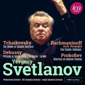 Yevgeny Svetlanov Philharmonia Orc - Debussy, Rachmaninoff, Tchaikovsky i gruppen CD hos Bengans Skivbutik AB (5570660)