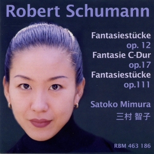 Mimura Satoko - Robert Schumann - Fantasies Op. 12, i gruppen CD / Klassisk hos Bengans Skivbutik AB (5570670)
