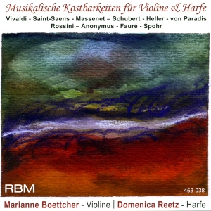 Marianne Boettcher Domenica Reetz - Musical Gems For Harp & Violin i gruppen CD / Klassisk hos Bengans Skivbutik AB (5570671)