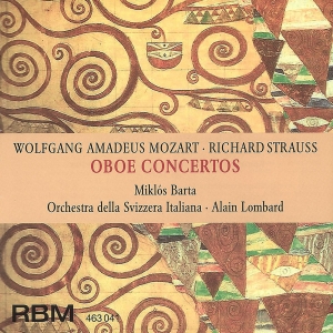 Miklos Barta - Mozart/Strauss - Oboe Concertos i gruppen CD / Klassisk hos Bengans Skivbutik AB (5570676)