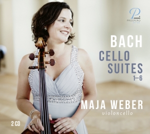 Maja Weber - J. S. Bach: Cello Suites Bwv 1007-1 i gruppen CD hos Bengans Skivbutik AB (5570874)