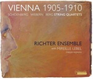 Richter Ensemble Mireille Lebel - Vienna 1905-1910 - String Quartets i gruppen CD hos Bengans Skivbutik AB (5571315)