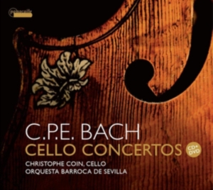 Christophe Coin/Orquesta Barroca Se - C. P. E Bach: Cello Concertos Wq. 1 i gruppen CD / Klassisk hos Bengans Skivbutik AB (5571395)