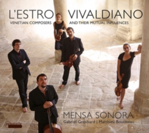 Mensa Sonora - L'estro Vivaldiano - Venetian Compo i gruppen CD / Klassisk hos Bengans Skivbutik AB (5571406)