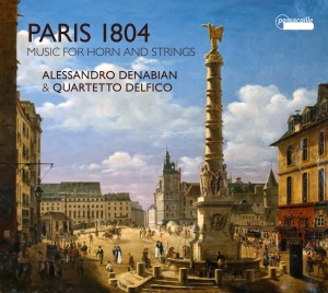 Alessandro Denabian/Quartetto Delfi - Paris 1804 - Works For Horn And Str i gruppen CD hos Bengans Skivbutik AB (5571408)