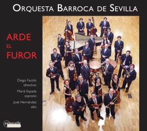 Orquesta Barroca De Sevilla - Arde El Furor - Andalusische Musik i gruppen CD / Klassisk hos Bengans Skivbutik AB (5571411)