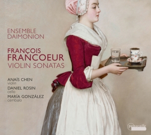 Anais Chen/Daniel Rosin/Maria Gonza - Francois Francoeur - Violinsonaten i gruppen CD / Klassisk hos Bengans Skivbutik AB (5571415)