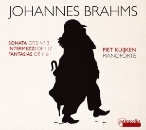 Piet Kuijken - Johannes Brahms - Piano Sonata In F i gruppen CD hos Bengans Skivbutik AB (5571426)