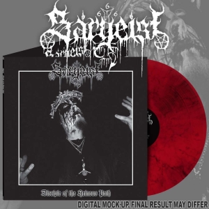 Sargeist - Disciple Of The Heinous Path (Red V i gruppen VINYL hos Bengans Skivbutik AB (5571502)