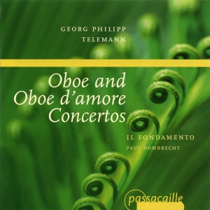 Dombrecht/Il Fondamento - Georg Philipp Telemann - Oboe & Obo i gruppen CD / Klassisk hos Bengans Skivbutik AB (5571628)