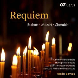 Johannes Brahms Wolfgang Amadeus M - Brahms/Mozart/Cherubini: Requiem i gruppen CD / Klassisk hos Bengans Skivbutik AB (5572360)