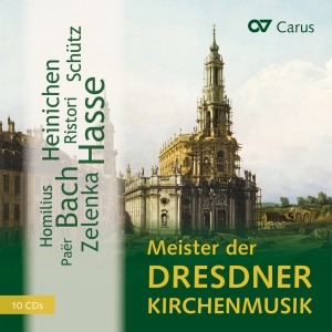 Schütz/Heinichen/Zelenka/Bach/Hasse - Meister Der Dresdner Kirchenmusik - i gruppen CD hos Bengans Skivbutik AB (5572363)