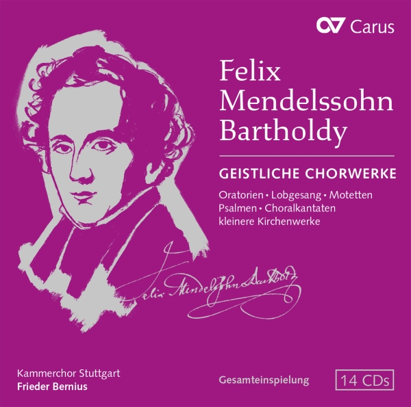 Felix Mendelssohn Bartholdy - Felix Mendelssohn Bartholdy: Sacred i gruppen CD / Klassisk hos Bengans Skivbutik AB (5572364)
