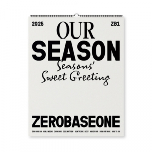 Zerobaseone - 2025 Wall Calendar (Our Season) i gruppen MERCHANDISE / Merch / K-Pop hos Bengans Skivbutik AB (5572760)