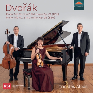 Trio Des Alpes - Dvorak: Piano Trios Nos. 1 & 2 i gruppen VI TIPSER / Fredagsutgivelser / 2025-01-17 hos Bengans Skivbutik AB (5573230)